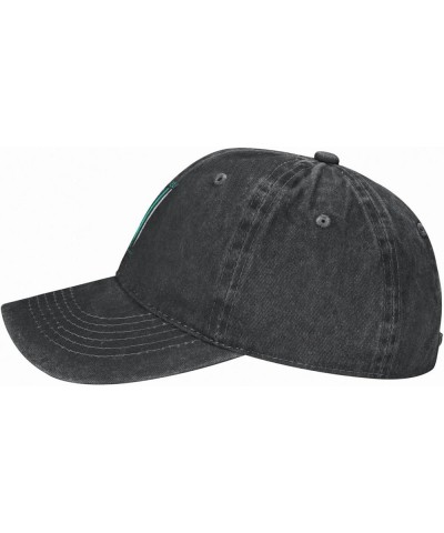 I Wear Teal for Myself Ovarian Cancer Awareness Unisex Baseball Cap Black $11.12 Baseball Caps