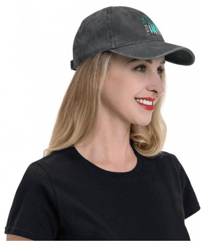 I Wear Teal for Myself Ovarian Cancer Awareness Unisex Baseball Cap Black $11.12 Baseball Caps