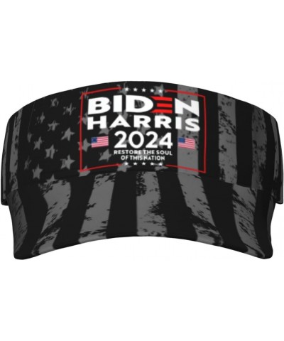 Biden Harris 47 th President USA America 2024 Election Visor Cap Sports Empty Top Hats Adjustable Sun Tennis Caps for Men Wom...