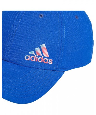 Men's Release 3 Structured Stretch Fit Cap Team Royal Blue/White $15.43 Baseball Caps