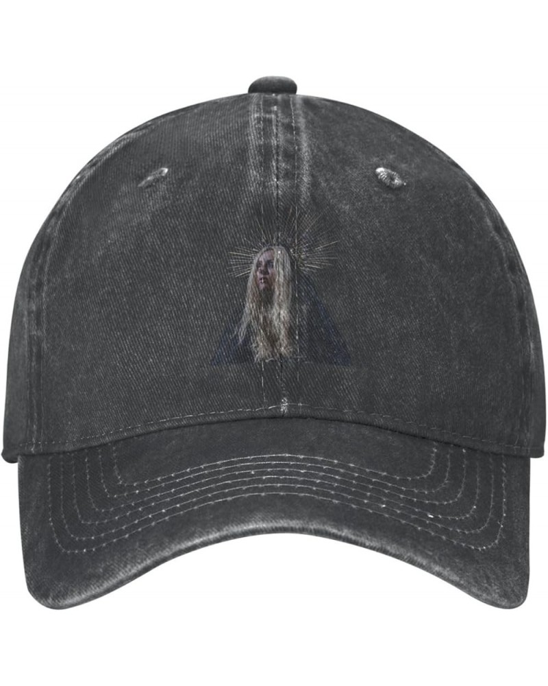 Maria Brink Casquette Baseball Cap Cowboy Unisex Denim Adults Denim Hat Adjustable Size Black Black $11.19 Baseball Caps