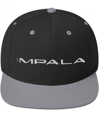 1964 1965 1966 Chevy Impala Emblem Classic Car Custom Snapback Hat Embroidered Adjustable snap Back Black/ Silver $16.43 Base...