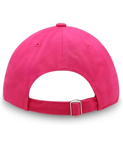 Pterodactyl Premium Dad Hat Embroidered Baseball Cap Dinosaur Hot Pink $14.49 Baseball Caps