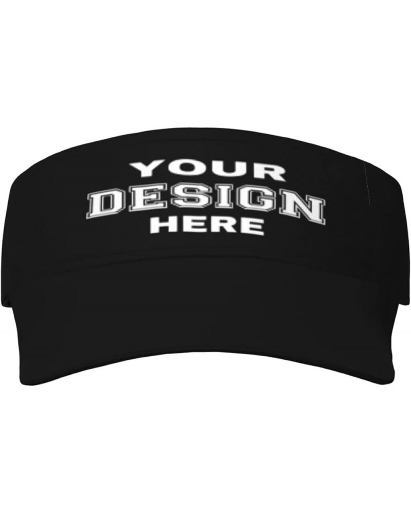 Custom Caps Add Your Design,Custom Name Hat,Custom Hat Design Your Own Classic Mens Womens Personalized Baseball Cap Black-5 ...