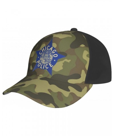 Chicago Police Cap Tucker Hat Adjustable Sports Baseball Caps0 Black $14.70 Baseball Caps