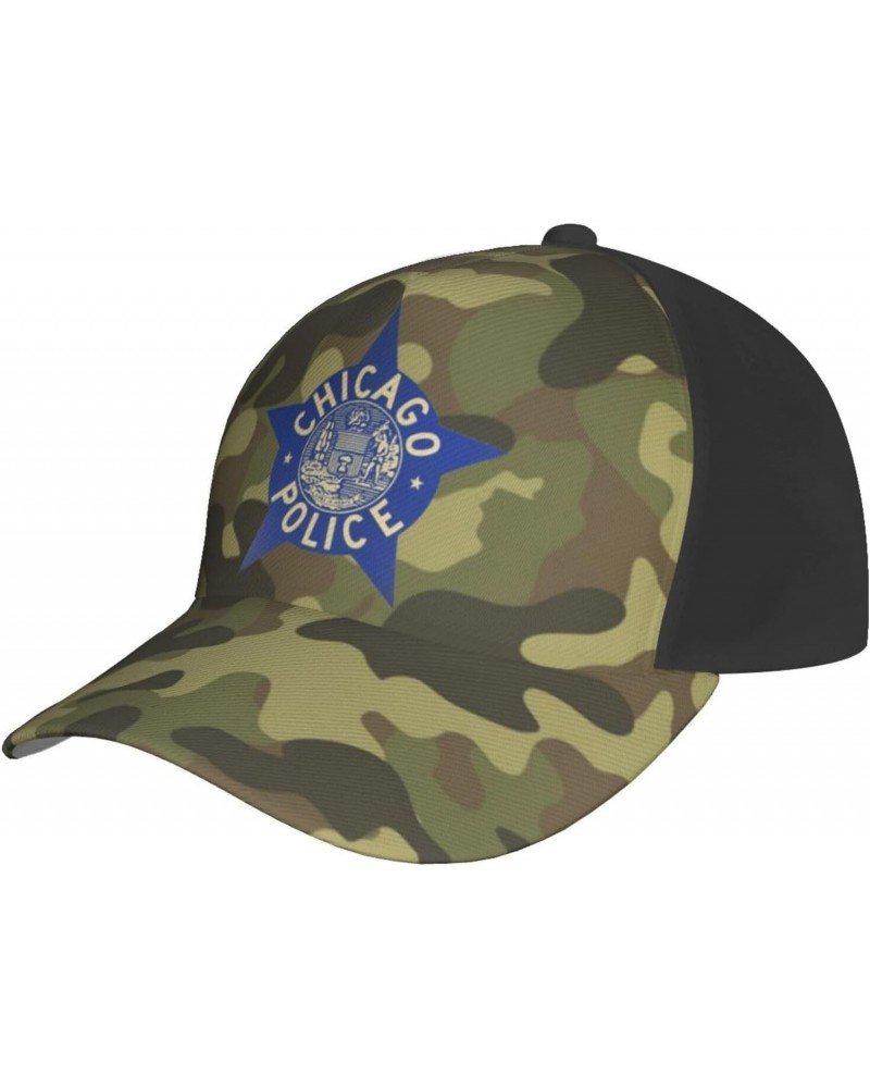 Chicago Police Cap Tucker Hat Adjustable Sports Baseball Caps0 Black $14.70 Baseball Caps