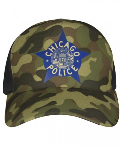 Chicago Police Cap Tucker Hat Adjustable Sports Baseball Caps0 Black $14.70 Baseball Caps