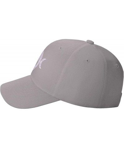 Wiccan & Pagan Sacred Hat Adult Unisex Adjustable Baseball Cap Casquette for Men Women Gray $13.80 Baseball Caps