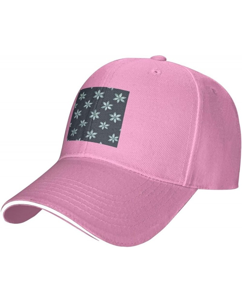 Design Name Pattern Casual Fashion Baseball Cap Black : Comfortable, Light Pink $10.02 Baseball Caps