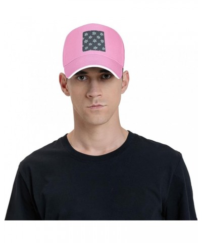 Design Name Pattern Casual Fashion Baseball Cap Black : Comfortable, Light Pink $10.02 Baseball Caps