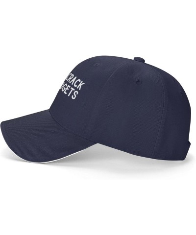 Smoke Crack Fuck Midgets Baseball Cap Adjustable Classic Dad Hat for Men Women,Gray Navy Blue $11.07 Baseball Caps