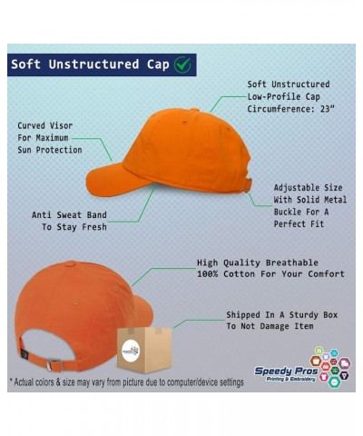 Soft Baseball Cap Proud Faithful Strong Cotton Dad Hats for Men & Women Orange $16.81 Baseball Caps