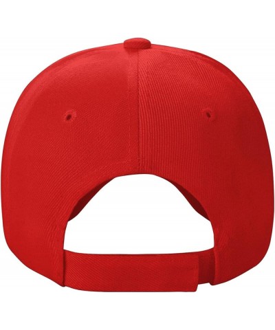 International Surfing Day Logo Baseball Cap for Men Women Classic Adjustable Golf Dad Hat Red $11.71 Baseball Caps