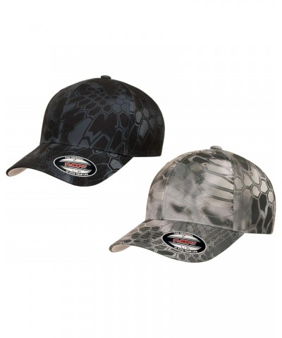 Men's Athletic Baseball Fitted Cap, 2-PK Kryptek Typhon & Raid, L/XL $14.57 Rain Hats