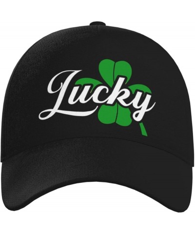 St Patrick's Day Shamrocks Baseball Caps for Women Men Clover Hat Adjustable Trucker Hat Irish Gifts St. Patrick's Day Lucky ...