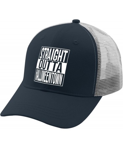 Cowboy hat Town Straight outa Halloween Town Trucker hat Men Cool hat Gifts for Women Baseball Hat Suitable for Beach Marine ...