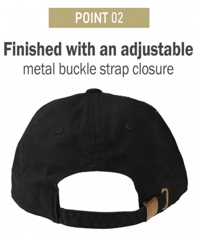 Classic Adjustable Dad Hats for Men - Plain Adjustable Baseball Cap - Adjustable Metal Buckle Closure Hat Black $9.15 Basebal...