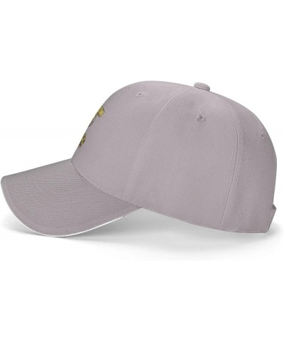 DePauw University Logo Sandwich Cap Unisex Classic Baseball Capunisex Adjustable Casquette Dad Hat Gray $8.10 Baseball Caps