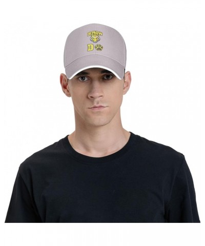 DePauw University Logo Sandwich Cap Unisex Classic Baseball Capunisex Adjustable Casquette Dad Hat Gray $8.10 Baseball Caps