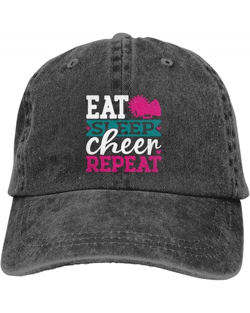 This Chick Can Cheer Baseball Cap Golf Dad Hat Adjustable Original Classic Low Profile Cotton Hat Men Women Eat Sleep Cheer R...