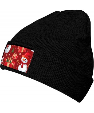 Christmas Trees Deer Unisex Fashionable Adult Knitted Wool Cap,Casual Hat for Sports and Outdoors Christmas Gift Snowman $9.7...