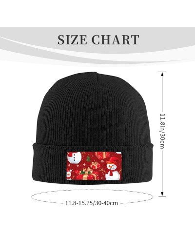 Christmas Trees Deer Unisex Fashionable Adult Knitted Wool Cap,Casual Hat for Sports and Outdoors Christmas Gift Snowman $9.7...