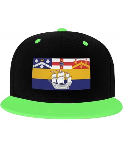 Flag of Sydney Snapback Hat for Men Women Baseball Cap Trucker Flat Bill Hats Dad Caps Green $10.42 Baseball Caps