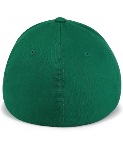 Glass Beer Bottle Embroidered Flexfit Cap Mexico Green $11.48 Baseball Caps