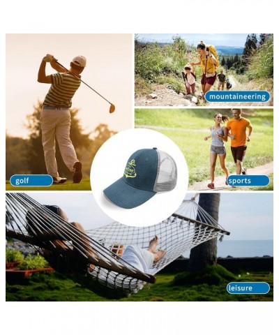 Life is Better On The Boat Golf Hat Women Hats AllBlack Sun Hat Men Gifts for Grandpa Golf Hats Skyblue $10.81 Baseball Caps