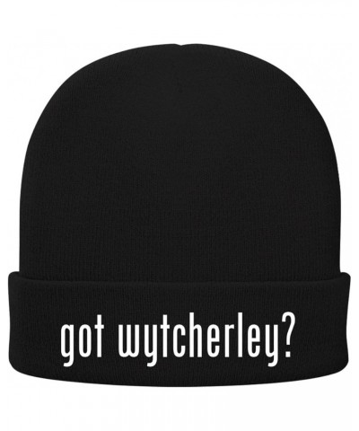 got wytcherley? - Soft Adult Beanie Cap Black $17.50 Skullies & Beanies