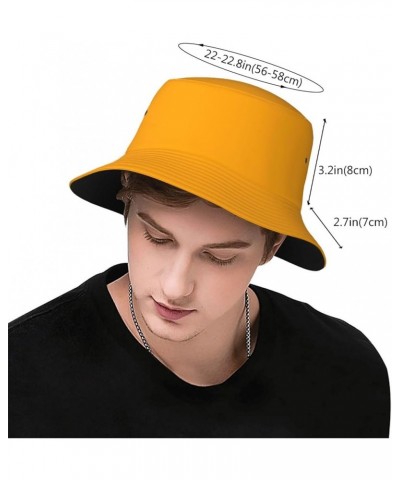 Custom Hat Personalized Bucket Hats Add Your Text Photo Logo Unisex Fisherman Cap Multiple Colors Orange $10.91 Baseball Caps