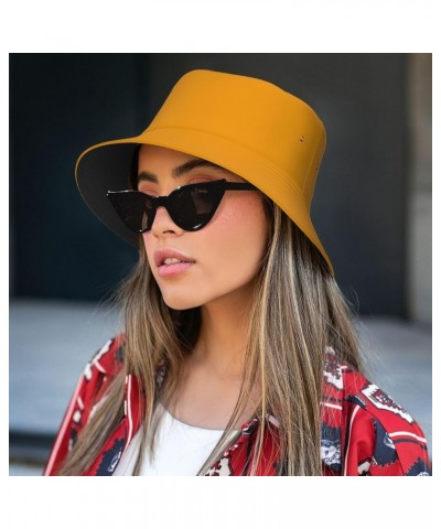 Custom Hat Personalized Bucket Hats Add Your Text Photo Logo Unisex Fisherman Cap Multiple Colors Orange $10.91 Baseball Caps