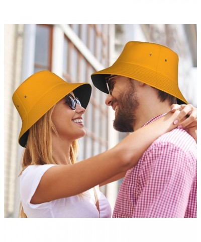 Custom Hat Personalized Bucket Hats Add Your Text Photo Logo Unisex Fisherman Cap Multiple Colors Orange $10.91 Baseball Caps