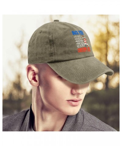 Buck Fiden I Do Not Like Your Border with No Wall US Flag Hat for Mens Baseball Cap Soft Washed Pigment Khaki $11.99 Baseball...