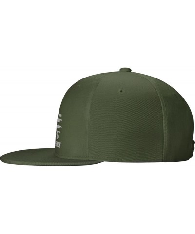 He Will Be Back Trump 2024 Brim High Top Black Baseball Cap Adjustable Dad Hats for Sport Travel Moss Green $11.61 Baseball Caps