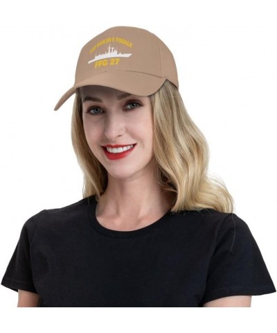 USS Mahlon S Tisdale FFG 27 Flag-Baseball Caps-Denim Hats Cowboy Knit hat Fisherman's hat Natural $16.13 Baseball Caps