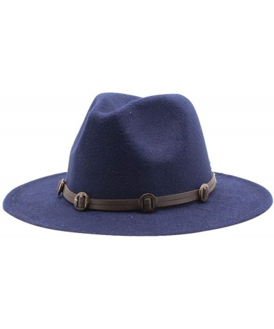 Black Fedora Hat for Men Panama Women Vintage Felt Fedoras Hats Wide Brim Top Jazz Caps European American Spring Cap 10 $11.7...