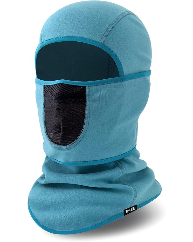 Balaclava Ski Mask with Warm Fleece & Breathable Mesh,Winter Face Mask for Skiing,Snowboarding,Motorcycling Blue $8.47 Balacl...