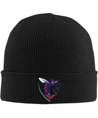 Shenandoah University Logo Beanie Hat for Men and Women Winter Warm Hats Knit Slouchy Thick Skull Cap Black $12.87 Skullies &...