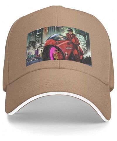 Anime Akira Sport Casual Sandwich Outdoor Baseball Cap Man Cap face Small Sunscreen Female Sun Visor Natural $14.95 Sun Hats