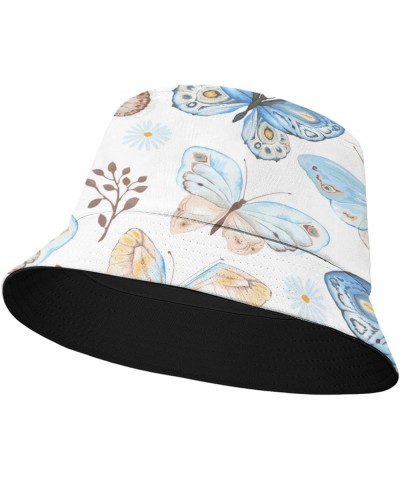 Cool Bucket Hats Butterfly Bucket Hat Insect Funny Women Hats Beach Accessories for Travel Must Haves Spring 5 $9.41 Bucket Hats