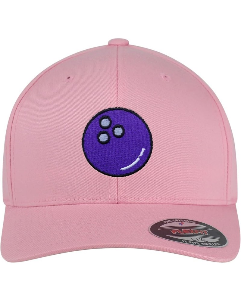 Flexfit Bowling Ball Embroidered Baseball Cap Cosmic Pink $15.95 Baseball Caps