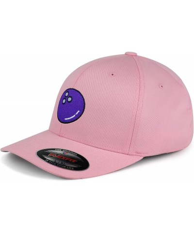 Flexfit Bowling Ball Embroidered Baseball Cap Cosmic Pink $15.95 Baseball Caps