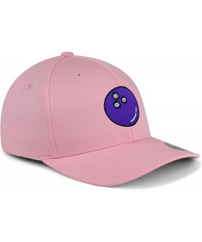 Flexfit Bowling Ball Embroidered Baseball Cap Cosmic Pink $15.95 Baseball Caps