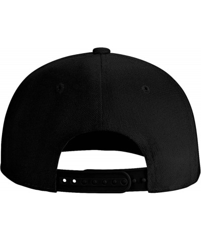 Cute Cat and Dog Baseball Cap for Men Women Snapback Hat Trucker Flat Bill Caps Sun Hat Black $12.48 Baseball Caps