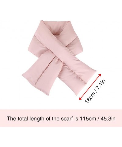 Down Scarf,115cmx18cm Winter Scarf Men Women For Protection Against Cold Womens With Matching Daily Life Outdoor Off-white $9...