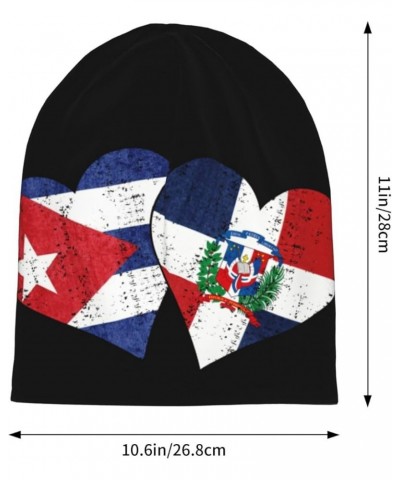 American Grown with Tigray Region Roots Beanie Hat for Men/Women Elasticity Winter Skull Cap Warm Soft Knit Hat Cuban Flag Do...