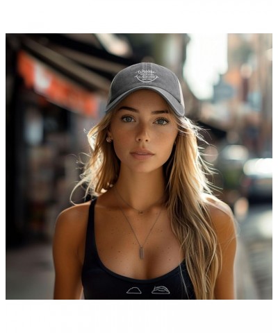 Wrinkles Only Go Where Smiles Have Been Mesh Hats for Men Washed Cotton Baseball Cap Classics Retro Trucker Hat Gray $9.42 Su...