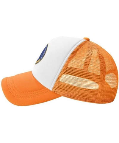 Central-Intelligence-Agency-CIA Flag-Trucker Hats Denim Hats Cowboy Knit hat Baseball Caps Fisherman's hat Orange $13.36 Base...