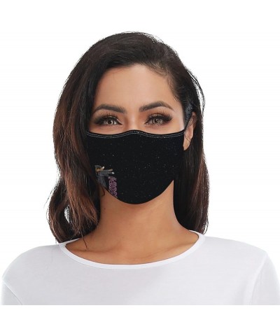 Class of 2023 Graduation Gifts for Her Dabbing Queen Face Mask Washable Reusable Adults Breathable with 2 Filters Black $12.5...